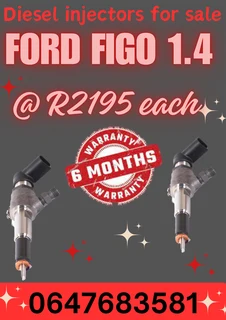 Ford Figo 1.4 Diesel Injectors For Sale 6 Months Warranty