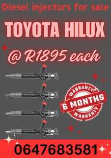 Toyota Hilux Diesel Injectors For Sale