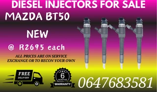 Mazda Bt50 New Diesel Injectors For Sale Free Copper Washers
