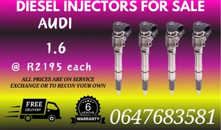 Audi 1.6 Diesel Injectors For Sale