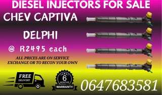 Chev Captiva Delphi Diesel Injectors For Sale Free Copper Washers