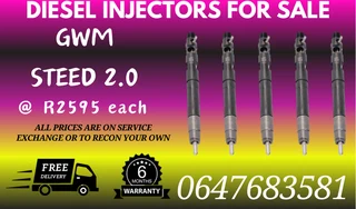 Gwm Steed 2.0 Diesel Injectors For Sale Free Copper Washers
