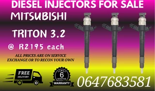 Mitsubishi Triton 3.2 Diesel Injectors For Sale We Recon And Sell On Exchange