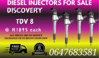 Discovery Tdv8 Diesel Injectors For Sale Free Copper Washers
