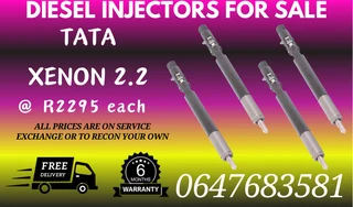 Tata Xenon 2.2 Diesel Injectors For Sale 6 Months Warranty