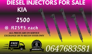 Kia 2500 Diesel Injectors For Sale Free Copper Washers