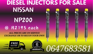 Nissan Np200 Diesel Injectors For Sale 6 Months Warranty