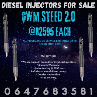 Gwm 2.0 Diesel Injectors For Sale We Recon And Sell On Exchange