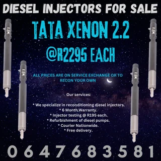 Tata Xenon 2.2 Diesel Injectors For Sale Free Copper Washers