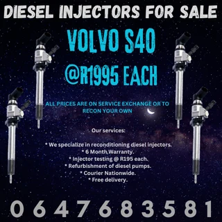 Volvo S40 Diesel Injectors For Sale We Recon And Sell On Exchange