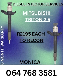 Mitsubishi Triton 2.5 Diesel Injector Recon