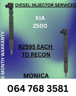 Kia 2500 Diesel Injector Recon