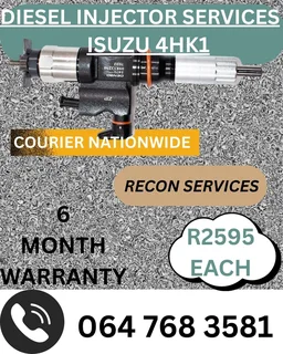 Isuzu 4hk1 Diesel Injectors Recon Services