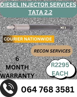 Tata 2.2 Diesel Injectors Recon Services