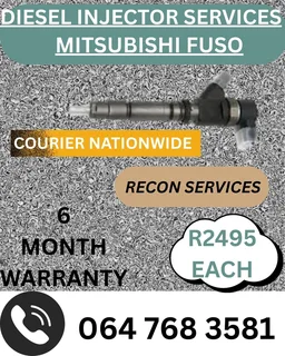 Mitsubishi Fuso Diesel Injectors Recon Services