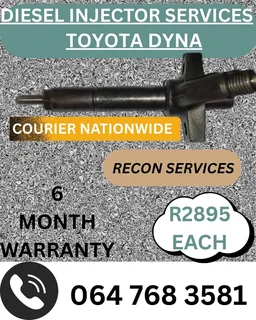 Toyota Dyna Diesel Injectors Recon Services