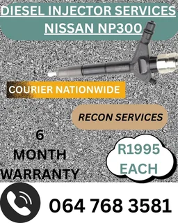 Nissan Np300 Diesel Injectors Recon Services