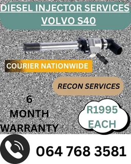 Volvo S40 Diesel Injectors Recon Services