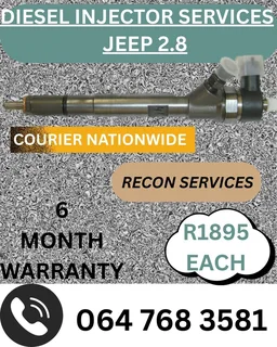 Jeep 2.8 Diesel Injectors Recon Services