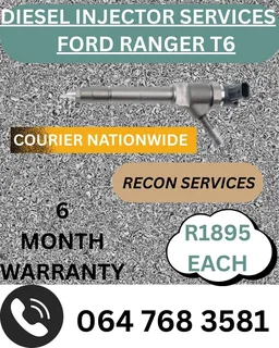 Ford Ranger T6 Injectors Recon