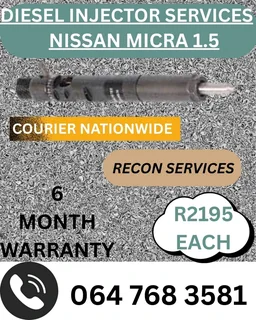 Nissan Micra 1.5 Injectors Recon