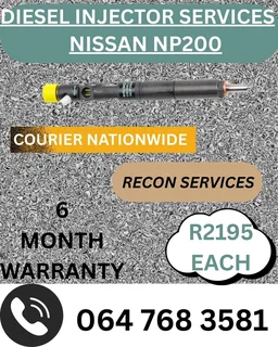 Nissan Np200 Injectors Recon Services