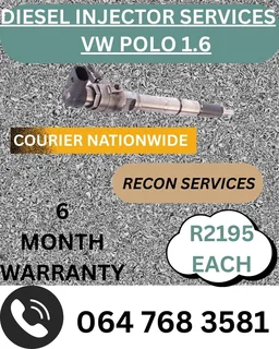Vw Polo 1.6 Injectors Recon Services