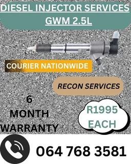 Gwm 2.5l Recon Injectors