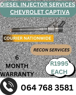 Chevrolet Captiva Recon Services