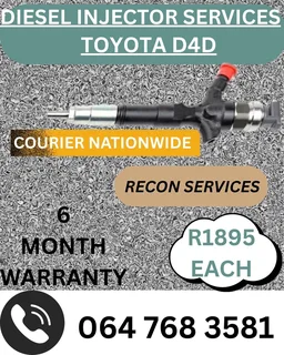 Toyota D4d Recon Injectors