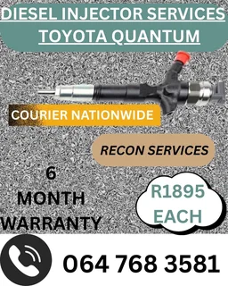 Toyota Quantum Recon Injectors