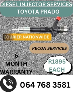 Toyota Prado Recon Injectors