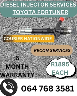 Toyota Fortuner Recon Injectors