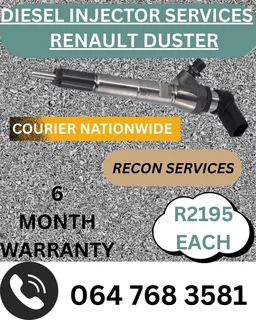 Renault Duster Recon Injectors