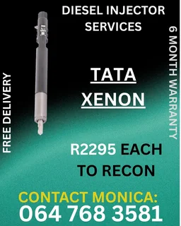Tata Xenon Diesel Injectors Recon Services