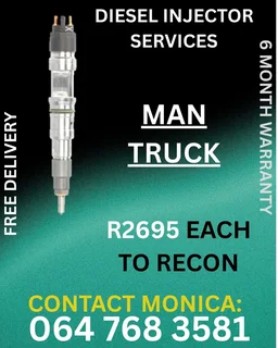 Man Truck Diesel Injectors Recon Services
