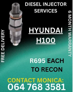 Hyundai H100 Diesel Injectors Recon Services