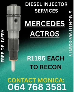 Mercedes Actros Diesel Injectors Recon Services