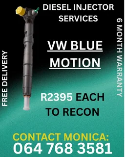 Vw Blue Motion Diesel Injectors Recon Services
