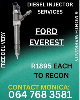 Ford Everest Diesel Injectors Recon Services