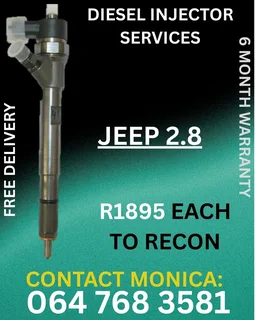 Jeep 2.8 Diesel Injectors Recon Services