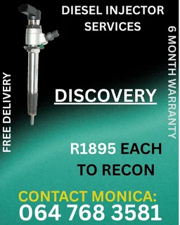 Discovery Diesel Injectors Recon Services