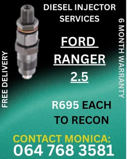 Ford Ranger 2.5 Diesel Injectors Recon Services
