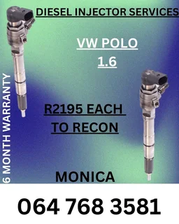 Vw Polo 1.6 Diesel Injectors Recon Services