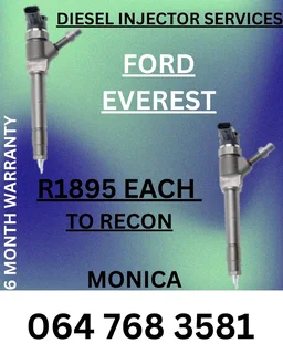 Ford Everest Diesel Injectors Recon Services
