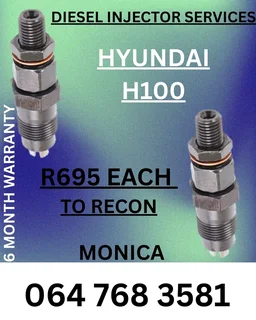 Hyundai H100 Diesel Injectors Recon Services