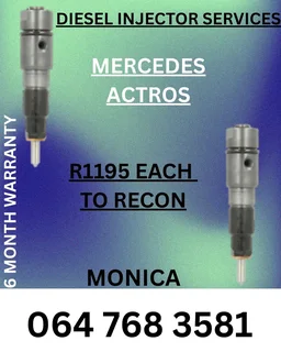 Mercedes Actros Diesel Injectors Recon Services