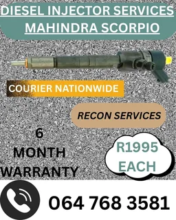 Mahindra Scorpio Diesel Injectors Recon Services