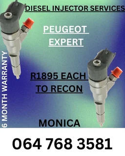 Peugeot Expert Diesel Injectors Recon Services