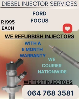 Ford Focus Diesel Injectors Recon Services With A 6 Month Warranty